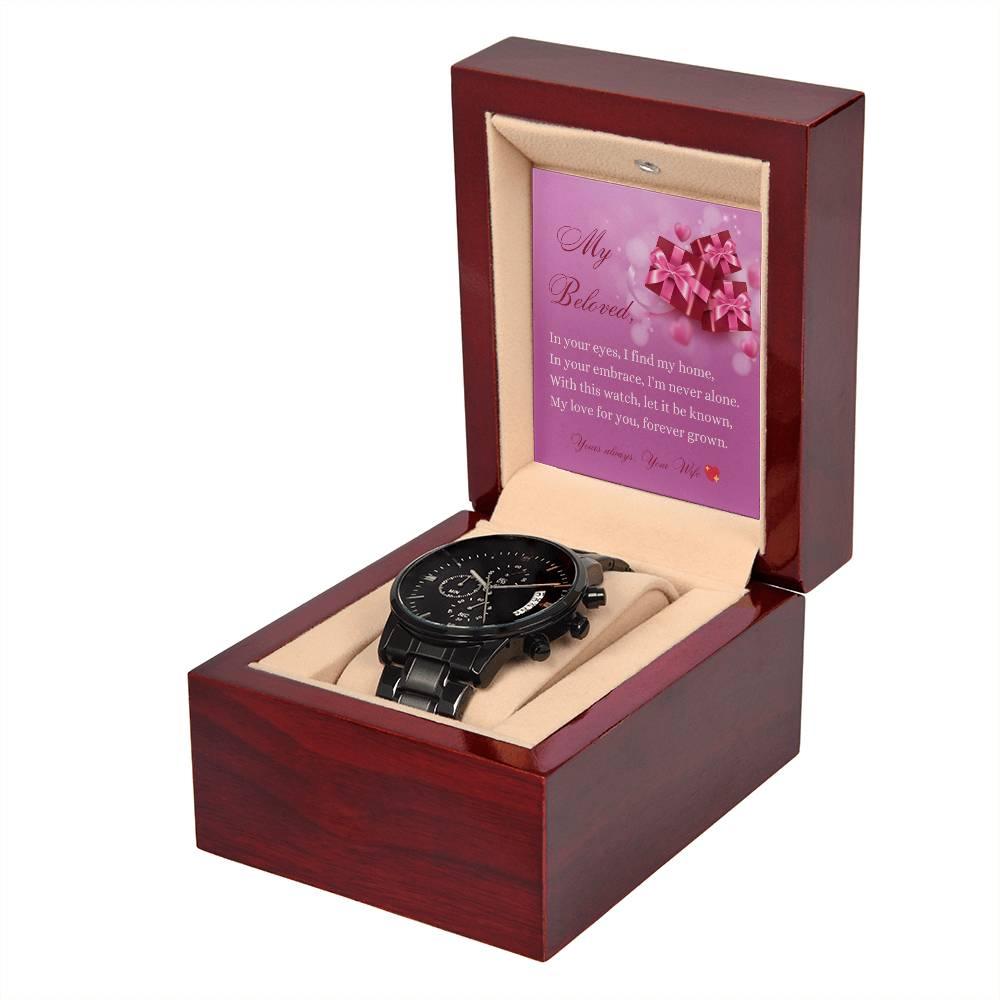 APEX DIAL: Stainless Steel Chronograph Watch | RAMODO JEWELRY